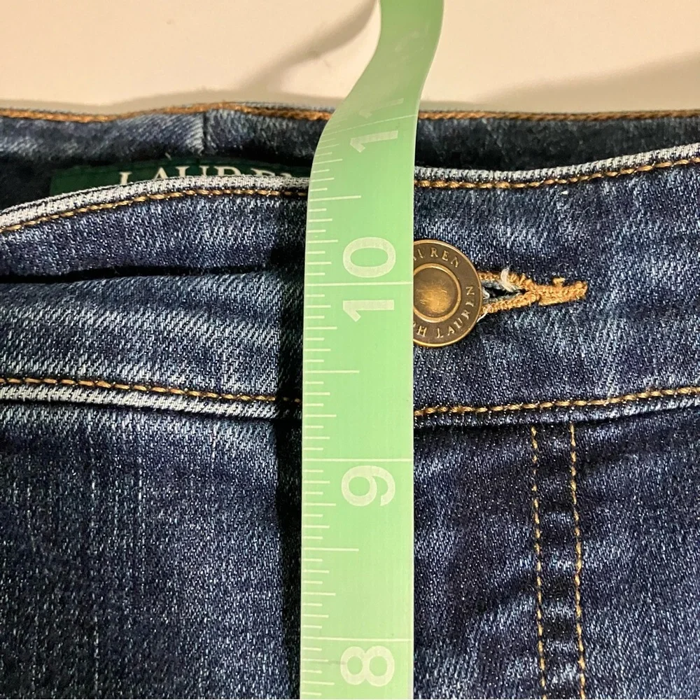Lauren Ralph Lauren Premier Straight Jeans Size 12 - Picture 8 of 9